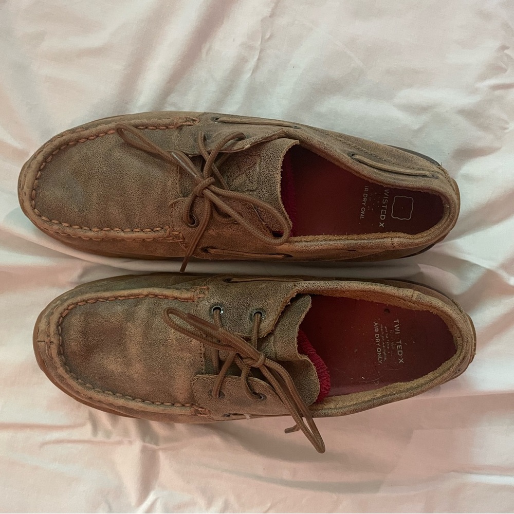 Women’s twisted X Leather Moccasins